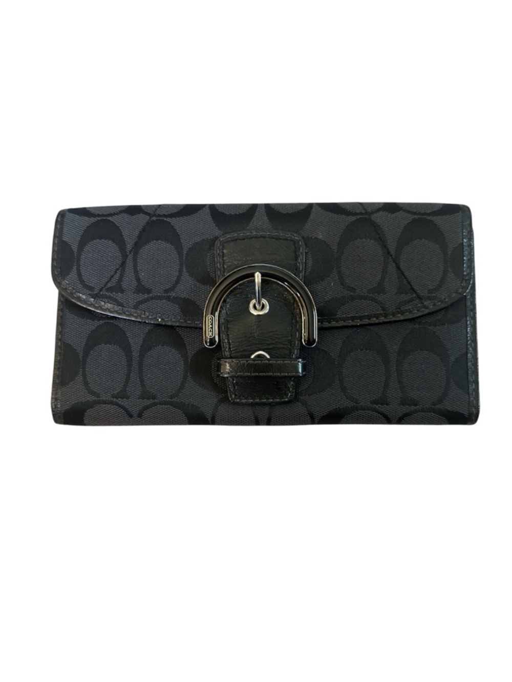 COACH - Soho Buckle Trifold Wallet